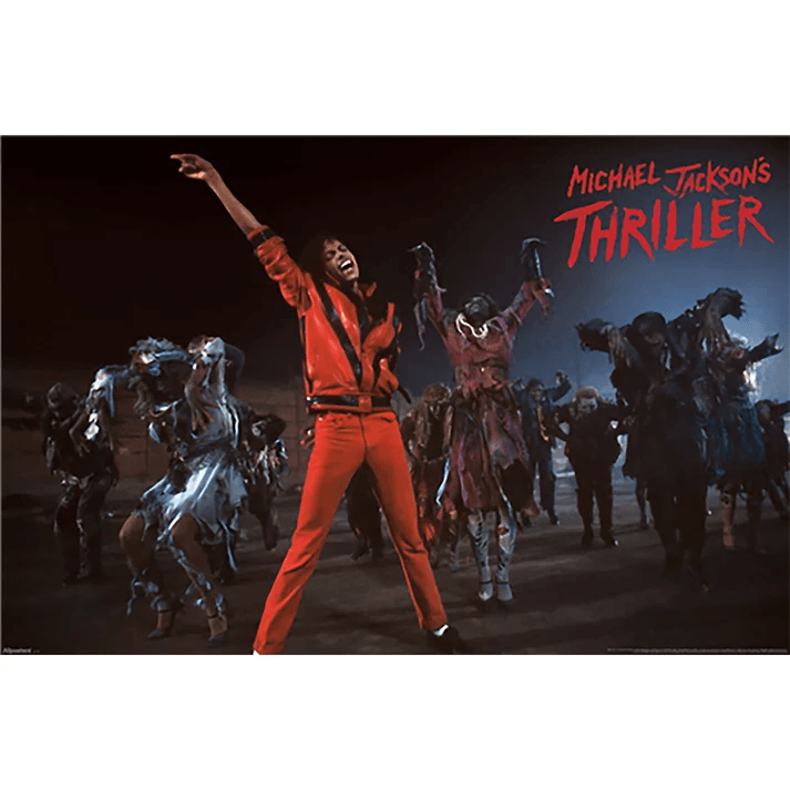 マイケル・ジャクソン公式グッズ・ストア「KING OF POP」-Thriller Dance ポスター
