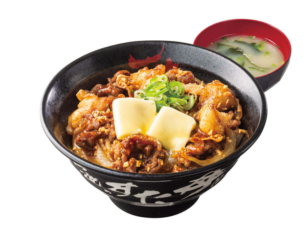 すた丼の『ガリバタ醤油大とろホルモン丼』-腹八分目