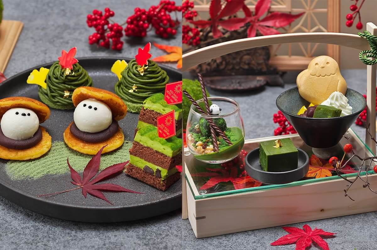 京王プラザホテル札幌の『シマエナガランチ秋～Like Afternoon Tea～』-デセール