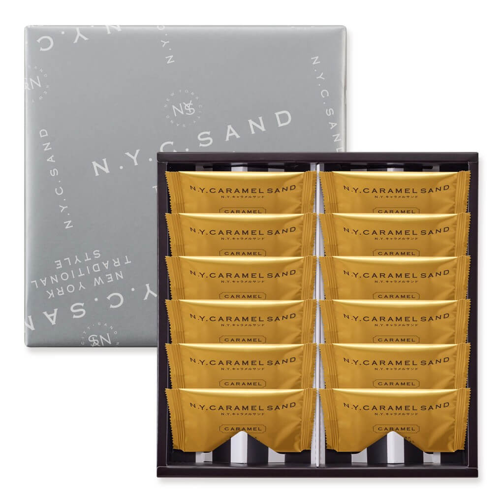 N.Y.C.SANDの『N.Y.キャラメルサンド12個入』