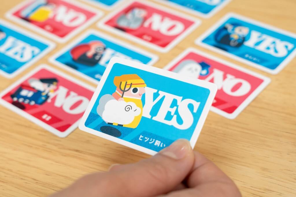 ClaGlaの『ボドゲのどっちーな』-YES/NOカード