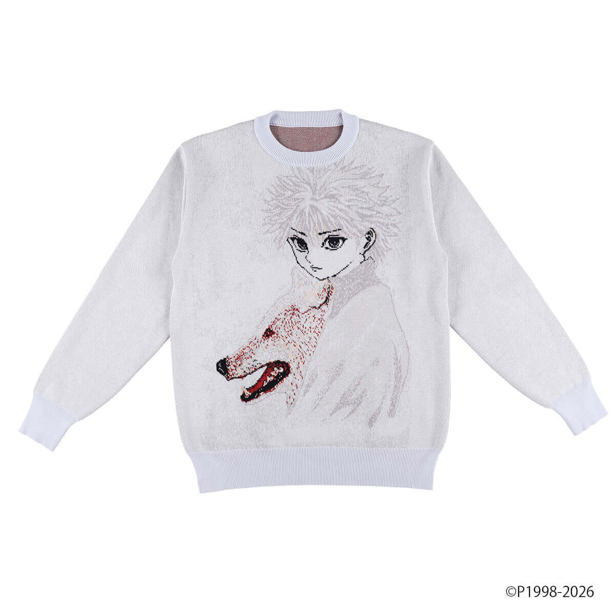 RofJ BY JUMP SHOP POP UP SHOPの『『HUNTER×HUNTER』CREW NECK KNIT #1キルア M／L』